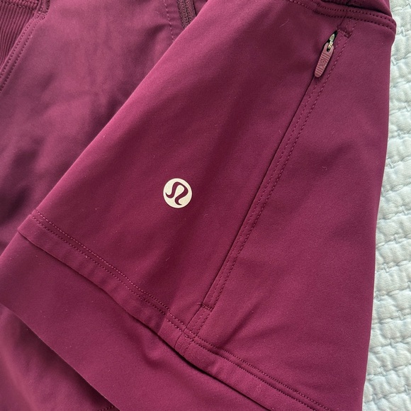 Lululemon Burgundy Zip-Up Jacket - Picture 2 of 11